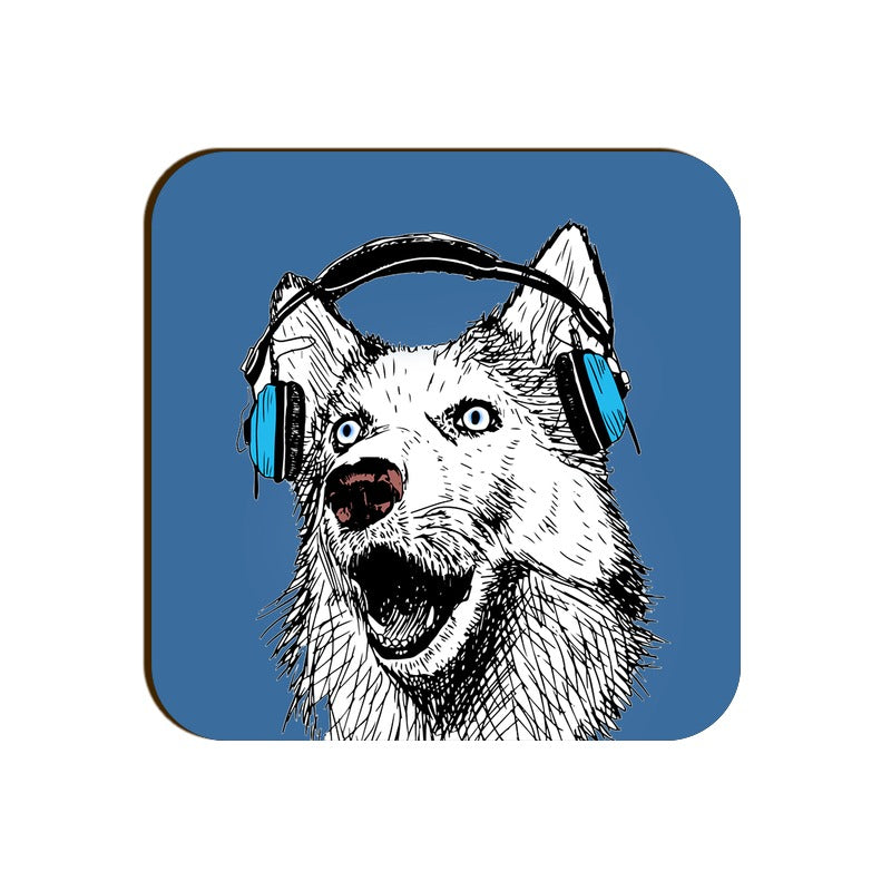 Stepevoli Coasters - Howl You Doing? Square Coaster