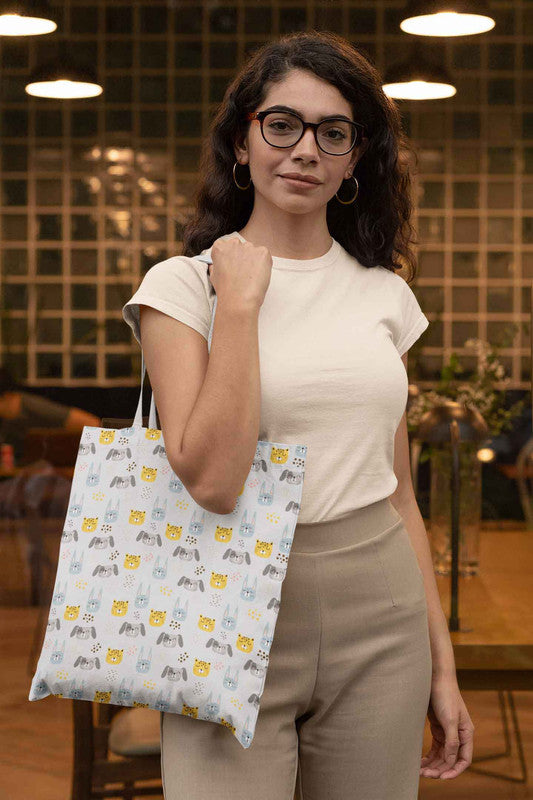 Stepevoli Tote Bags - Animal Friends Tote Bag