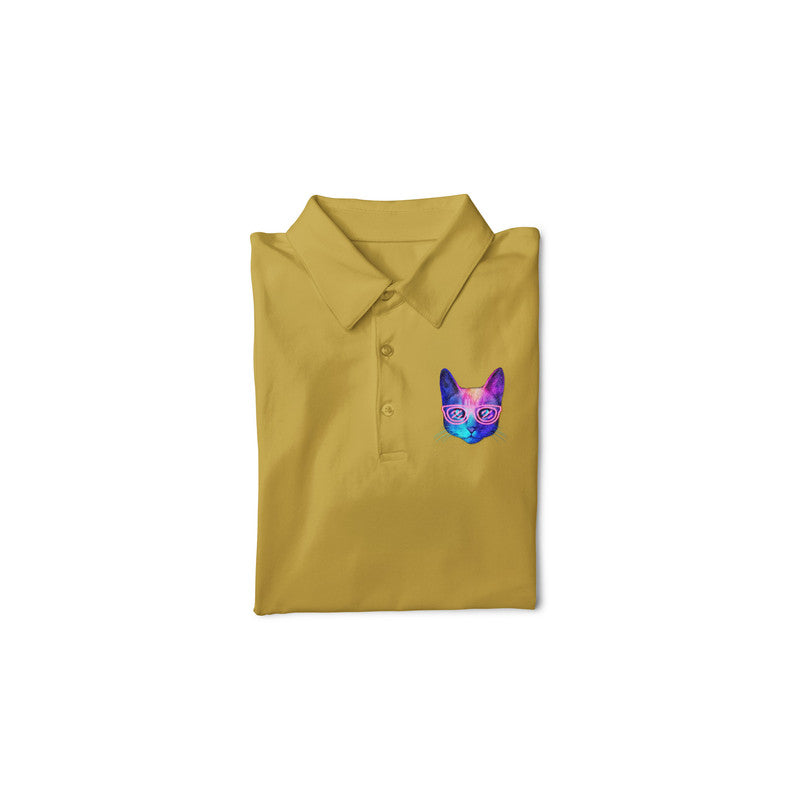 Stepevoli Clothing - Polo Neck T-Shirt (Men) - Best Friend Fur Real (11 Colours)