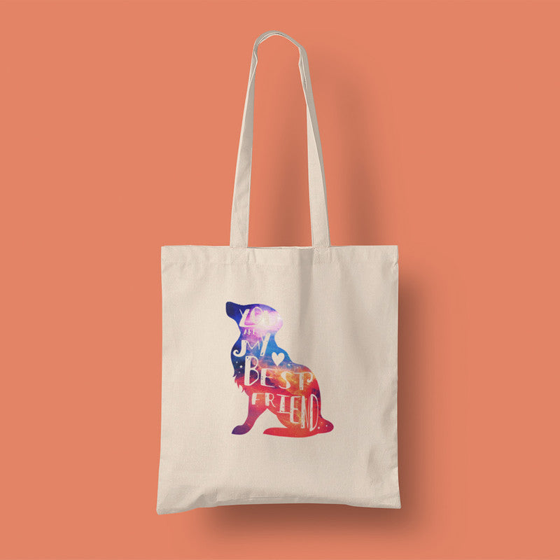 Stepevoli Tote Bags - Best Fur-Ends Forever Tote Bag