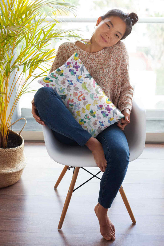 Stepevoli Pillow Cover - Bird Brained Pillow Cover