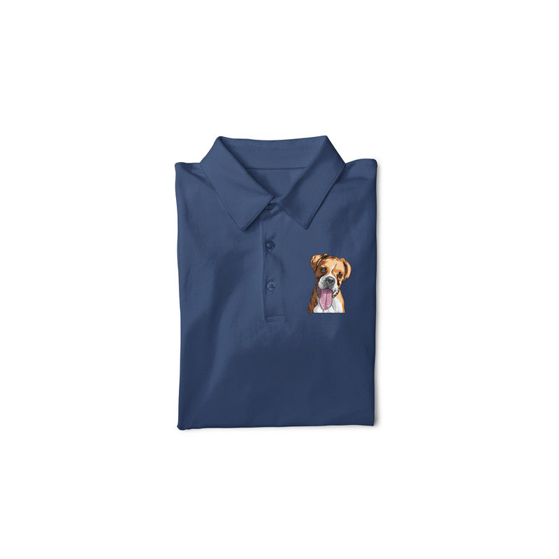 Stepevoli Clothing - Polo Neck T-Shirt (Men) - Bright As A Boxer (11 Colours)