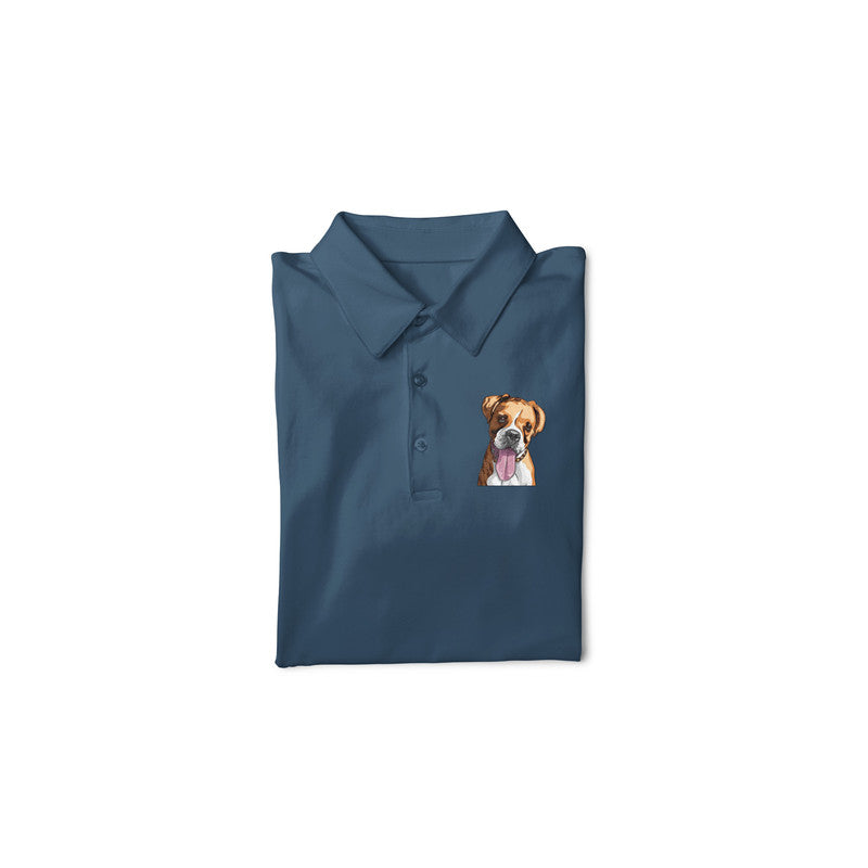 Stepevoli Clothing - Polo Neck T-Shirt (Men) - Bright As A Boxer (11 Colours)