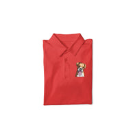 Stepevoli Clothing - Polo Neck T-Shirt (Men) - Bright As A Boxer (11 Colours)