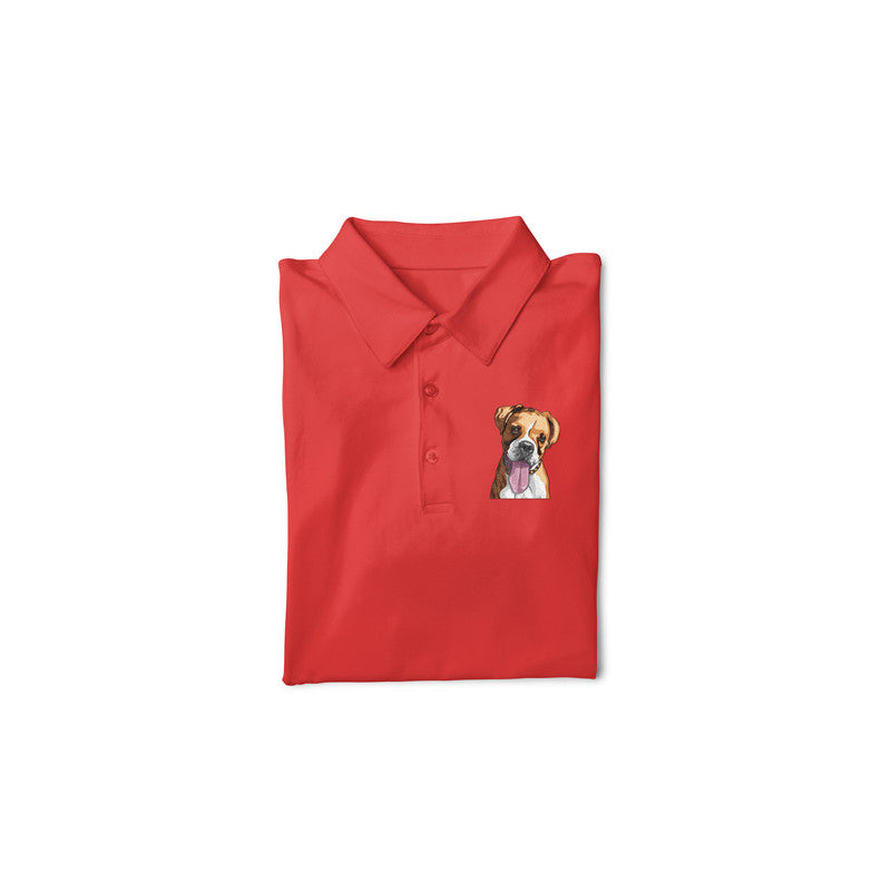 Stepevoli Clothing - Polo Neck T-Shirt (Men) - Bright As A Boxer (11 Colours)