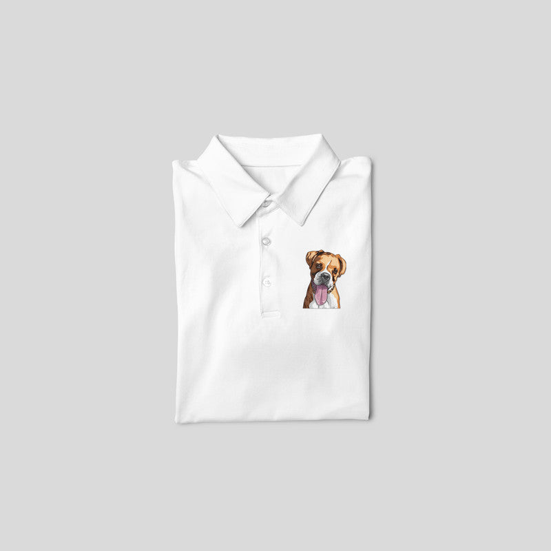 Stepevoli Clothing - Polo Neck T-Shirt (Men) - Bright As A Boxer (11 Colours)