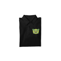 Stepevoli Clothing - Polo Neck T-Shirt (Men) - British Shorthair Victorian Cat (11 Colours)
