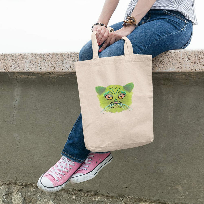 Stepevoli Tote Bags - British Shorthair Victorian Cat Tote Bag