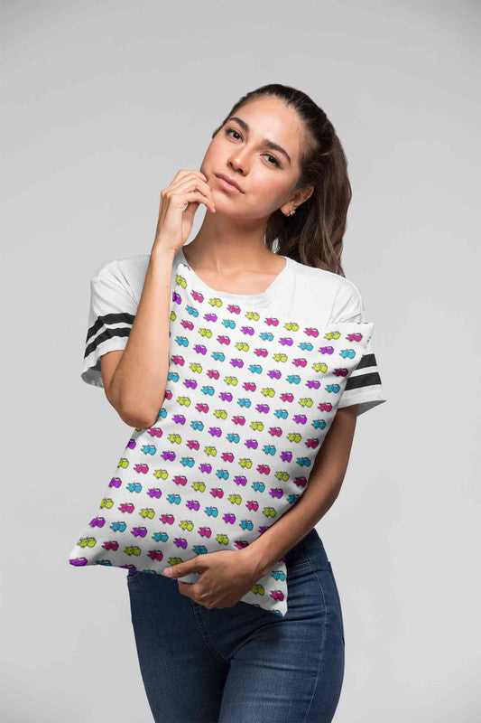 Stepevoli Pillow Cover - Cats In Colour Pillow Cover