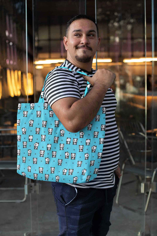 Stepevoli Tote Bags - Cheeky Baby Pandas Tote Bag