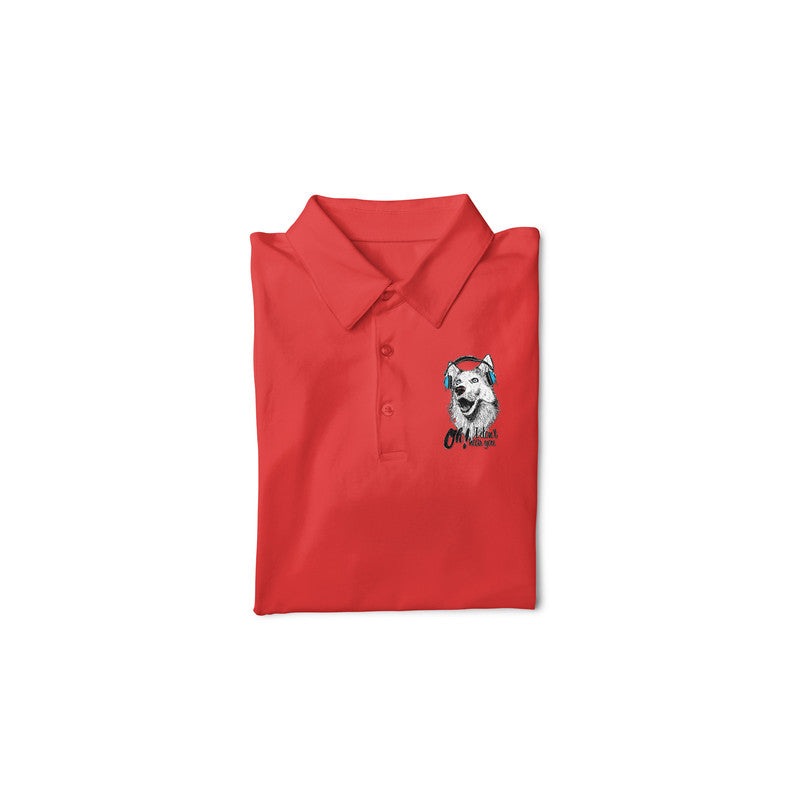 Stepevoli Clothing - Polo Neck T-Shirt (Men) - Howl You Doing? (6 Colours)