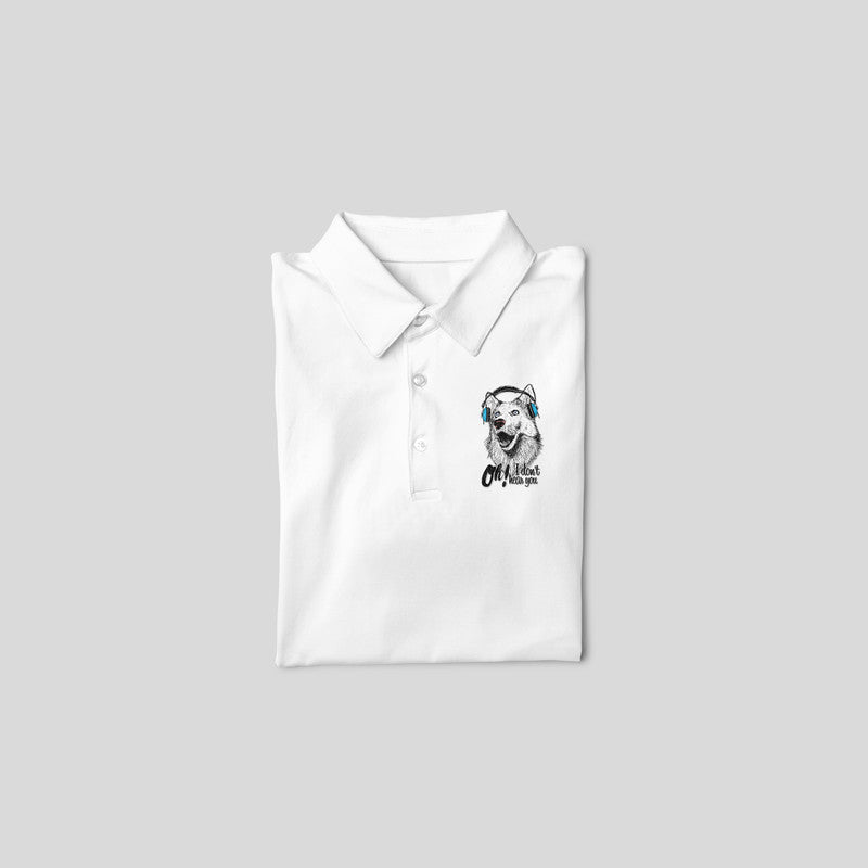 Stepevoli Clothing - Polo Neck T-Shirt (Men) - Howl You Doing? (6 Colours)