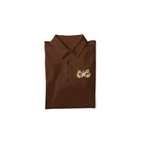 Stepevoli Clothing - Polo Neck T-Shirt (Men) - Infinity Cat Love (11 Colours)