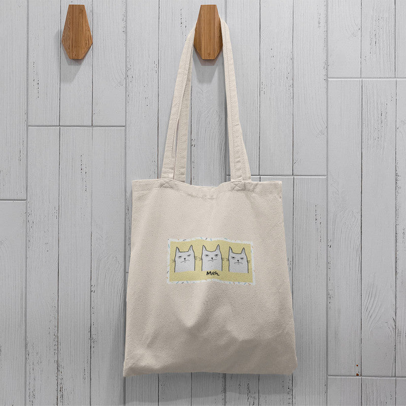 Stepevoli Tote Bags - Meh Mondays Tote Bag