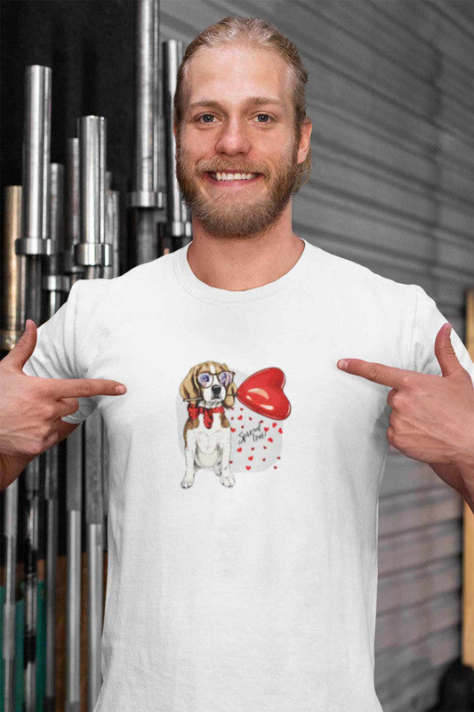 Stepevoli Clothing - Round Neck T-Shirt (Men) - Beagle Furever Love (11 Colours)