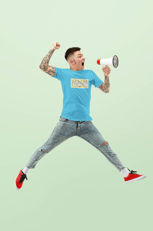 Stepevoli Clothing - Round Neck T-Shirt (Men) - Meh Mondays (11 Colours)