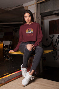 Stepevoli Clothing - Crop Hoodie (Women) - The Cat Whisperer (6 Colours)