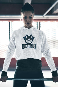 Stepevoli Clothing - Crop Hoodie (Women) - The Dogmom Husky (6 Colours)