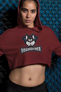 Stepevoli Clothing - Crop Hoodie (Women) - The Dogmother Husky (6 Colours)