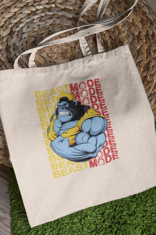 Stepevoli Tote Bags - Beast Mode Tote Bag