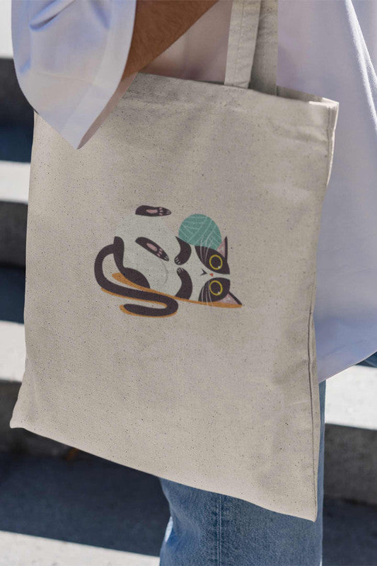 Stepevoli Tote Bags - Clawful Nap Tote Bag