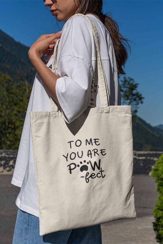 Stepevoli Tote Bags - Pawfect Partner Tote Bag