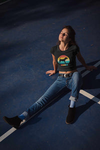 Stepevoli Clothing - Crop Top (Women) - Beagle Sunset (9 Colours)