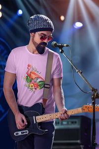 Stepevoli Clothing - Round Neck T-Shirt (Men) - Fashionable Flamingo (11 Colours)