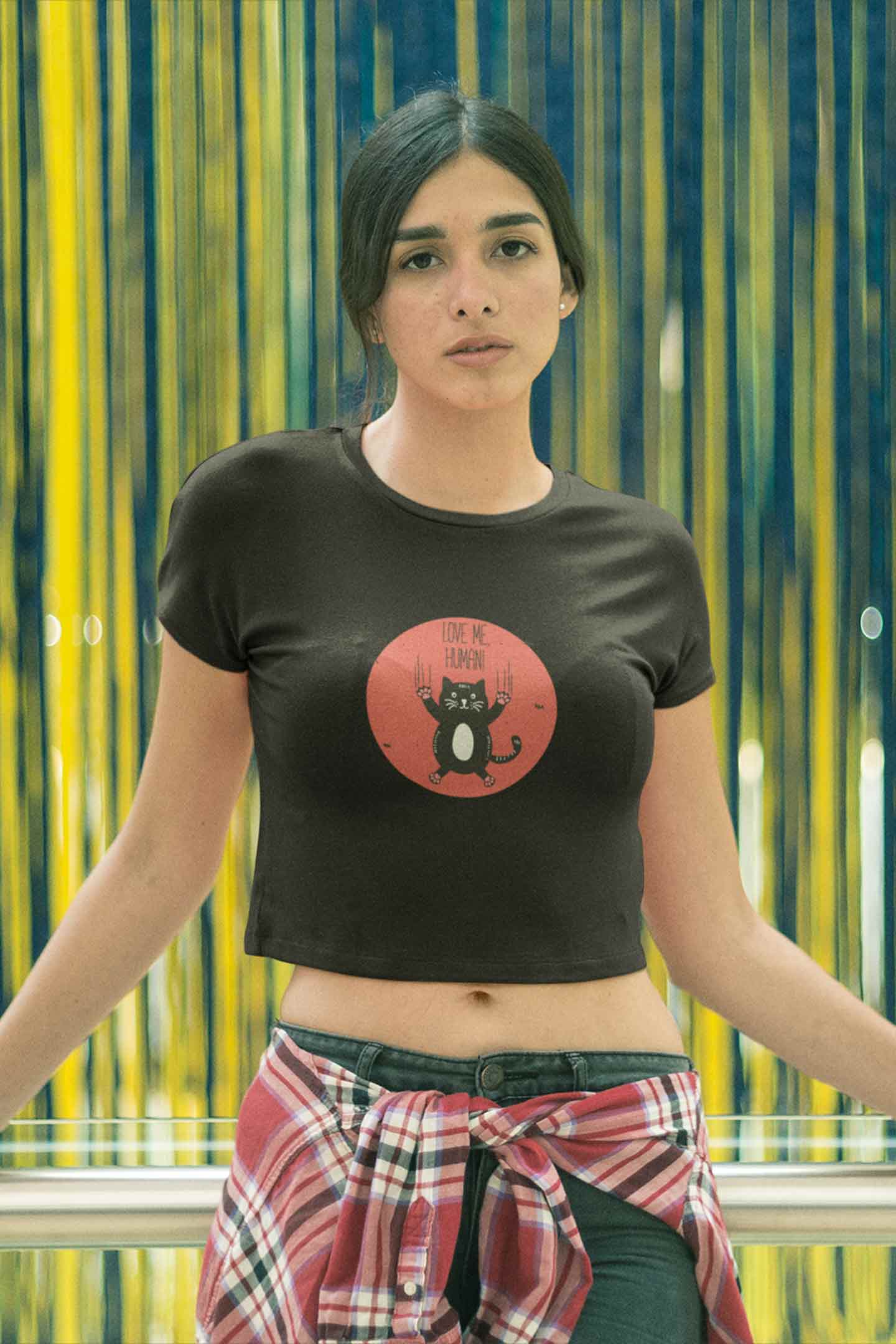 Stepevoli Clothing - Crop Top (Women) - Love Me , Human (12 Colours)