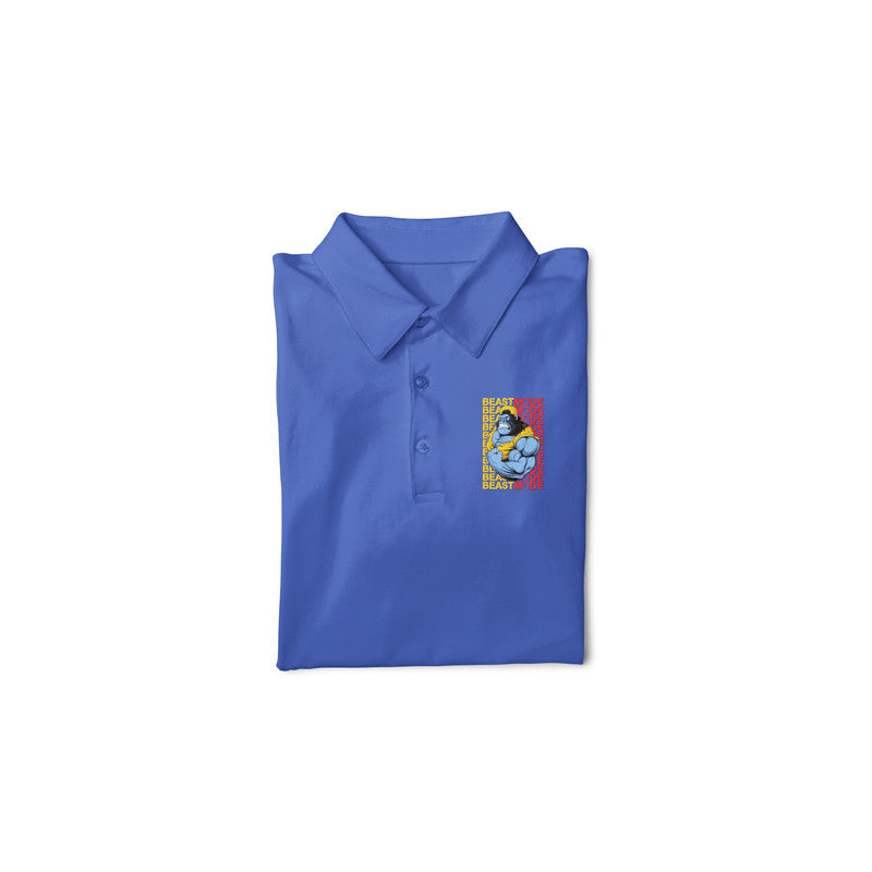 Stepevoli Clothing - Polo Neck T-Shirt (Men) - Beast Mode (8 Colours)