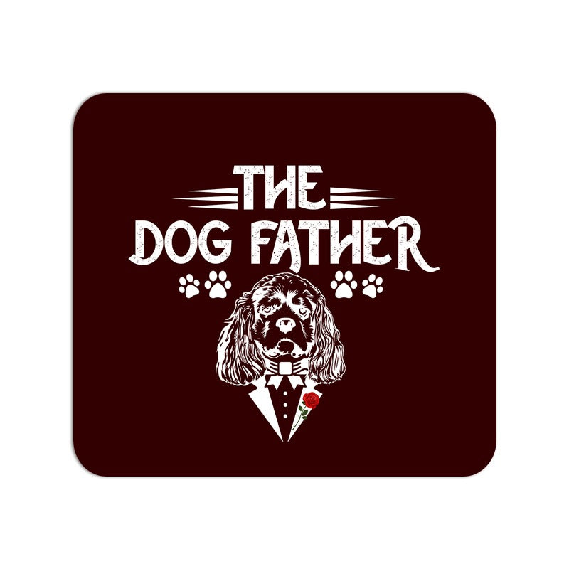 Stepevoli Mouse Pads - The Dogfather Mouse Pad