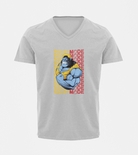 V Neck T-Shirt (Men) - Beast Mode (5 Colours)