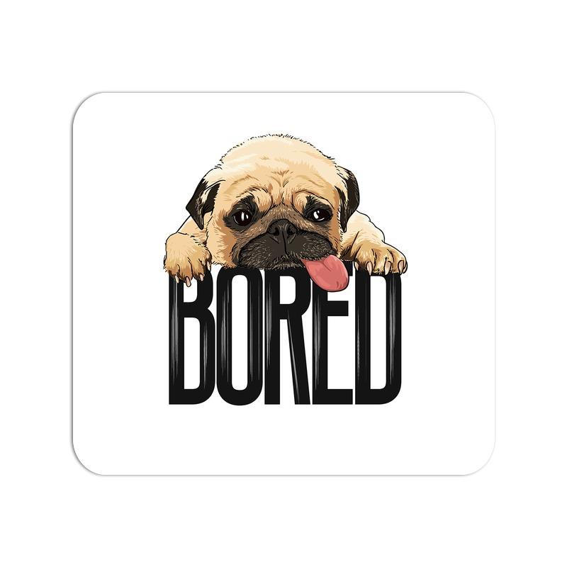 Stepevoli Mouse Pads - Bored Pug Baby Mouse Pad