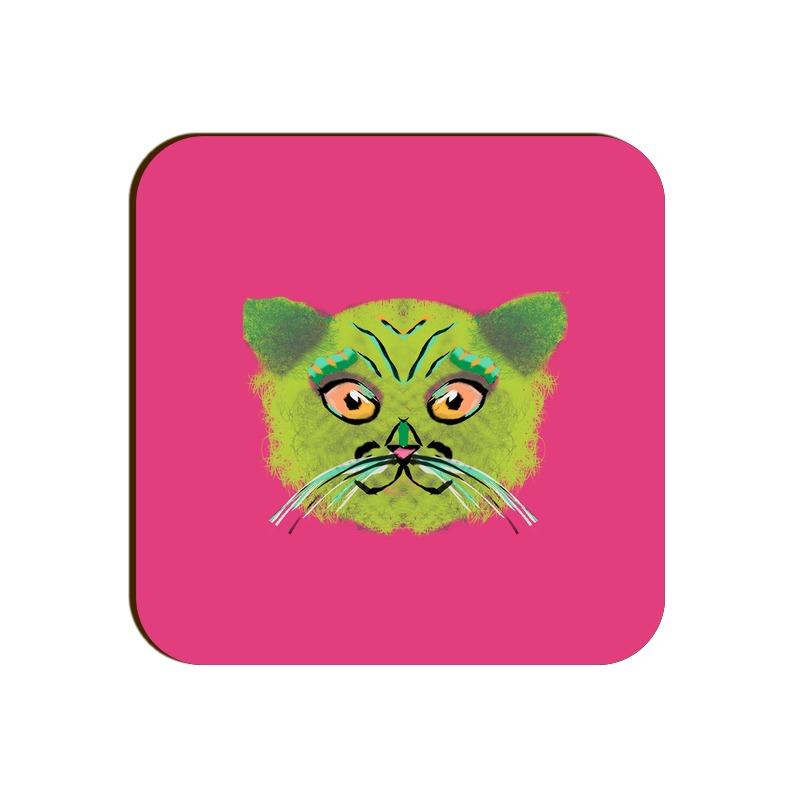 Stepevoli Coasters - British Shorthair Victorian Cat Square Coaster