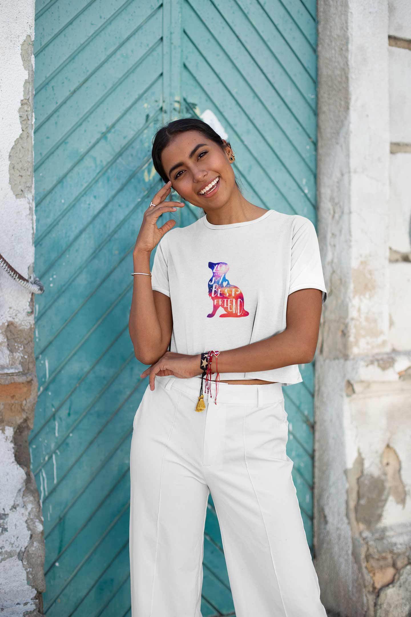 Stepevoli Clothing - Crop Top (Women) - Best Fur-ends Forever (12 Colours)