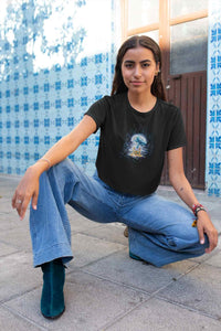 Stepevoli Clothing - Crop Top (Women) - Little Meowmaid Cat (12 Colours)