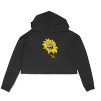 Stepevoli Clothing - Crop Hoodie (Women) - A Meowment Of Sunshine (6 Colours)