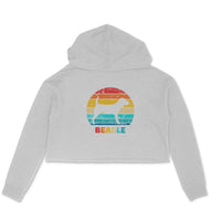 Stepevoli Clothing - Crop Hoodie (Women) - Beagle Sunset (6 Colours)