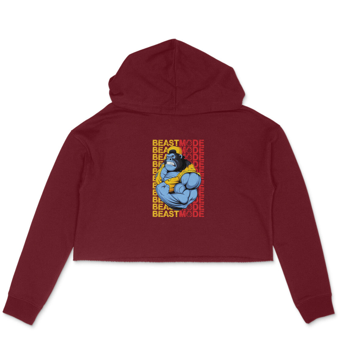 Stepevoli Clothing - Crop Hoodie (Women) - Beast Mode (5 Colours)