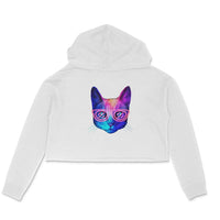 Stepevoli Clothing - Crop Hoodie (Women) - Best Friend Fur Real (6 Colours)