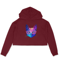 Stepevoli Clothing - Crop Hoodie (Women) - Best Friend Fur Real (6 Colours)