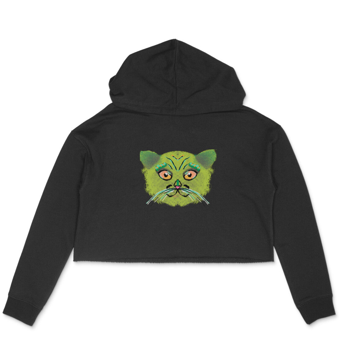 Stepevoli Clothing - Crop Hoodie (Women) - British Shorthair Victorian Cat (6 Colours)
