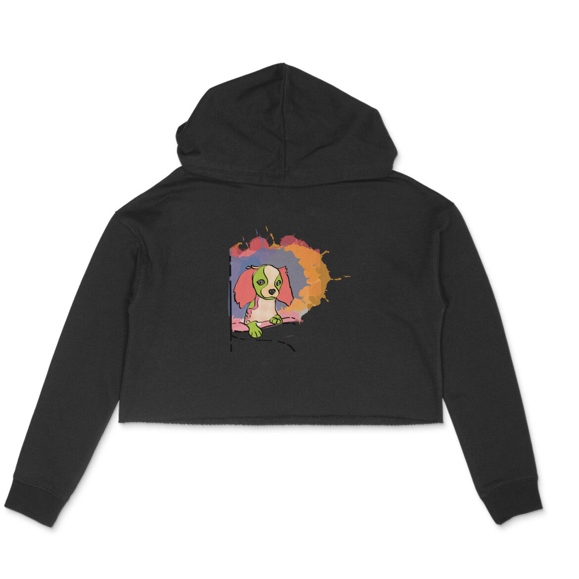 Stepevoli Clothing - Crop Hoodie (Women) - Cavalier King Charles Spaniel (6 Colours)