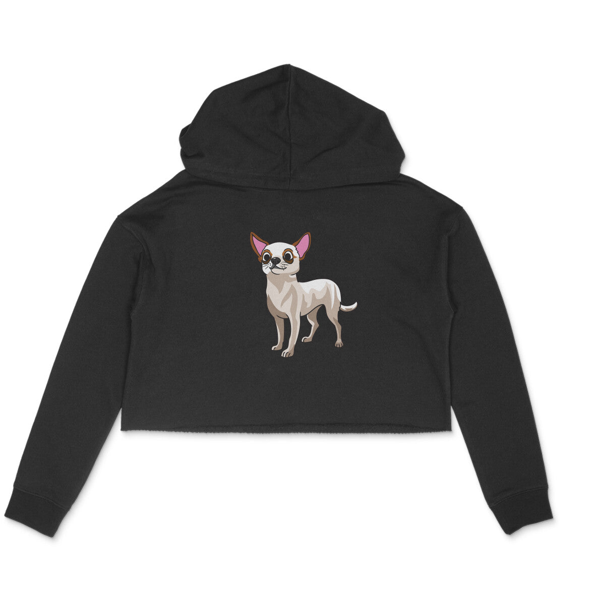 Stepevoli Clothing - Crop Hoodie (Women) - Chatty Chihuahua (6 Colours)