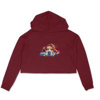 Stepevoli Clothing - Crop Hoodie (Women) - Droopy Dog Eyes (6 Colours)