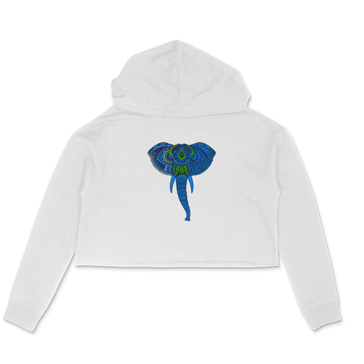 Stepevoli Clothing - Crop Hoodie (Women) - Elephantastic (6 Colours)