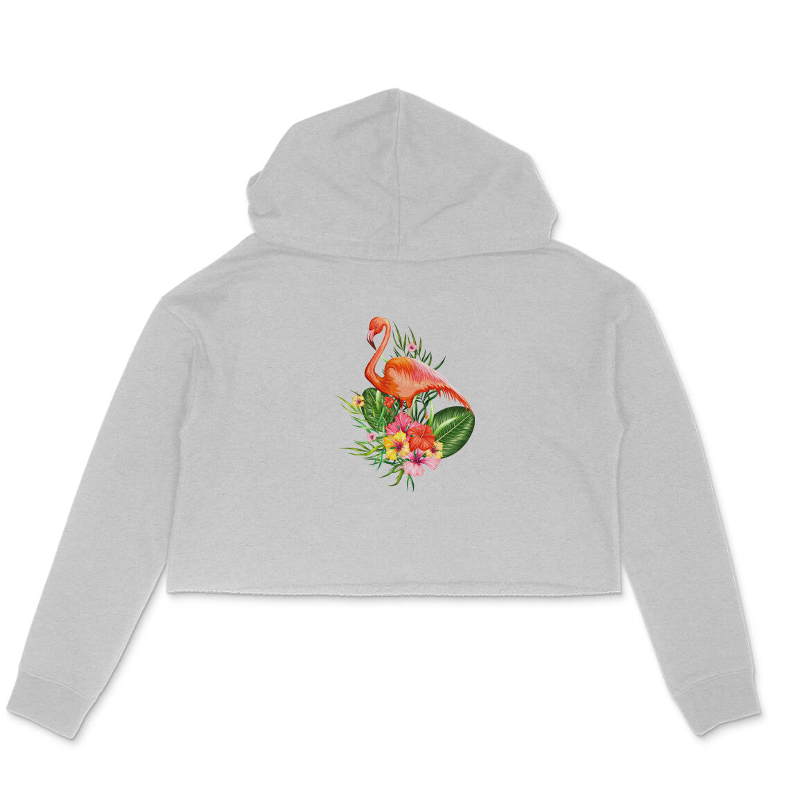 Stepevoli Clothing - Crop Hoodie (Women) - Fashionable Flamingo (6 Colours)