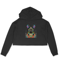 Stepevoli Clothing - Crop Hoodie (Women) - Happy Corgi (6 Colours)