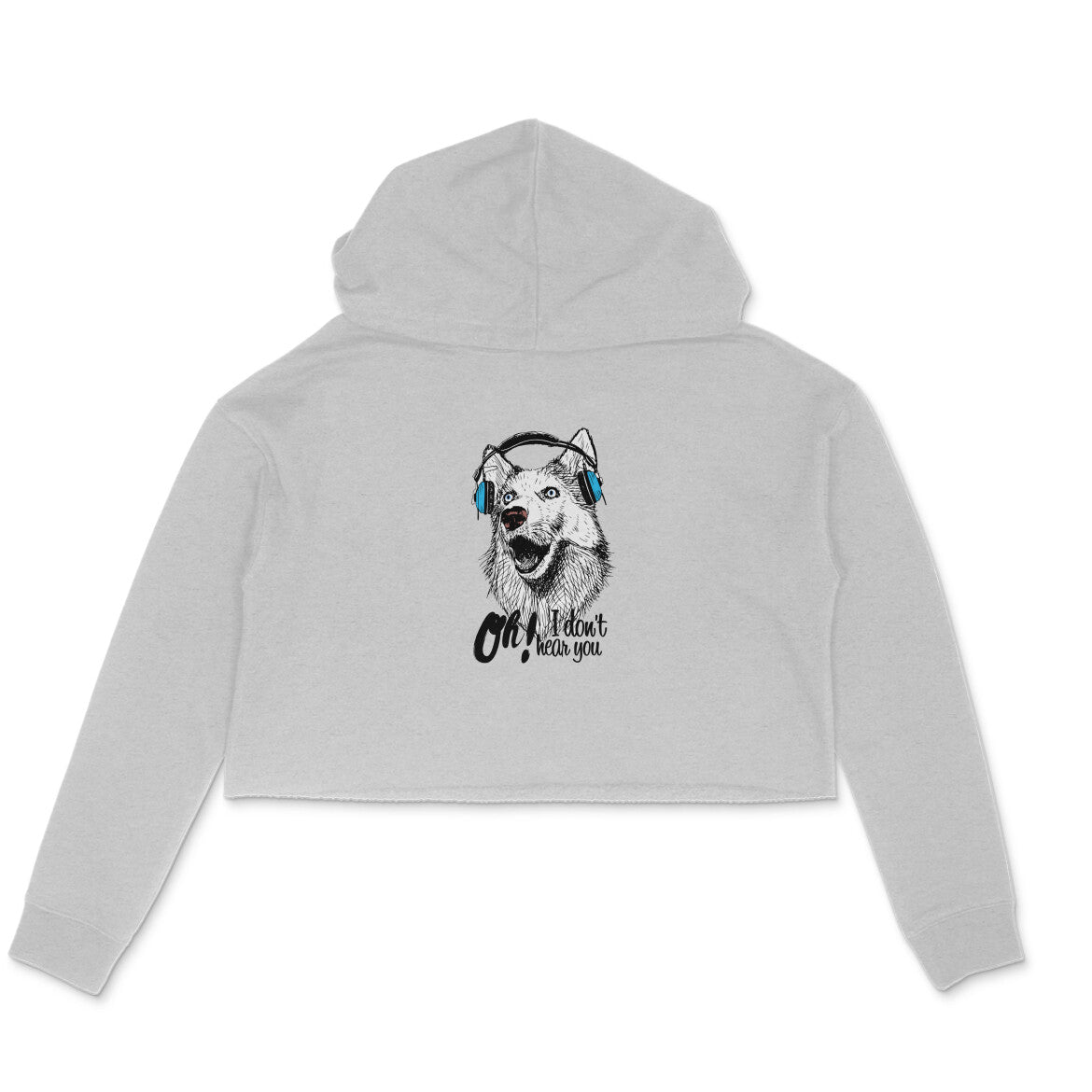 Stepevoli Clothing - Crop Hoodie (Women) - Howl You Doing? (5 Colours)