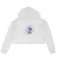Stepevoli Clothing - Crop Hoodie (Women) - Little Meowmaid Cat (6 Colours)